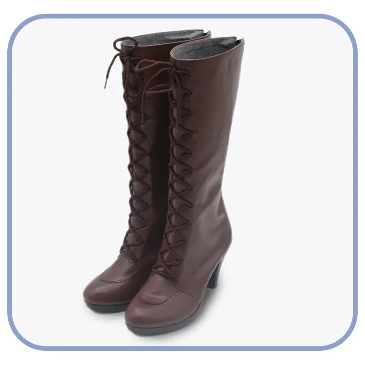 Snow Mikuu Brown High Heel Cosplay Shoes Halloween Carnival Boots Anime PU Leather Shoes Custom Made
Snow Mikuu Brown High Heel Cosplay Shoes Halloween Carnival Boots Anime PU Leather Shoes Custom Made