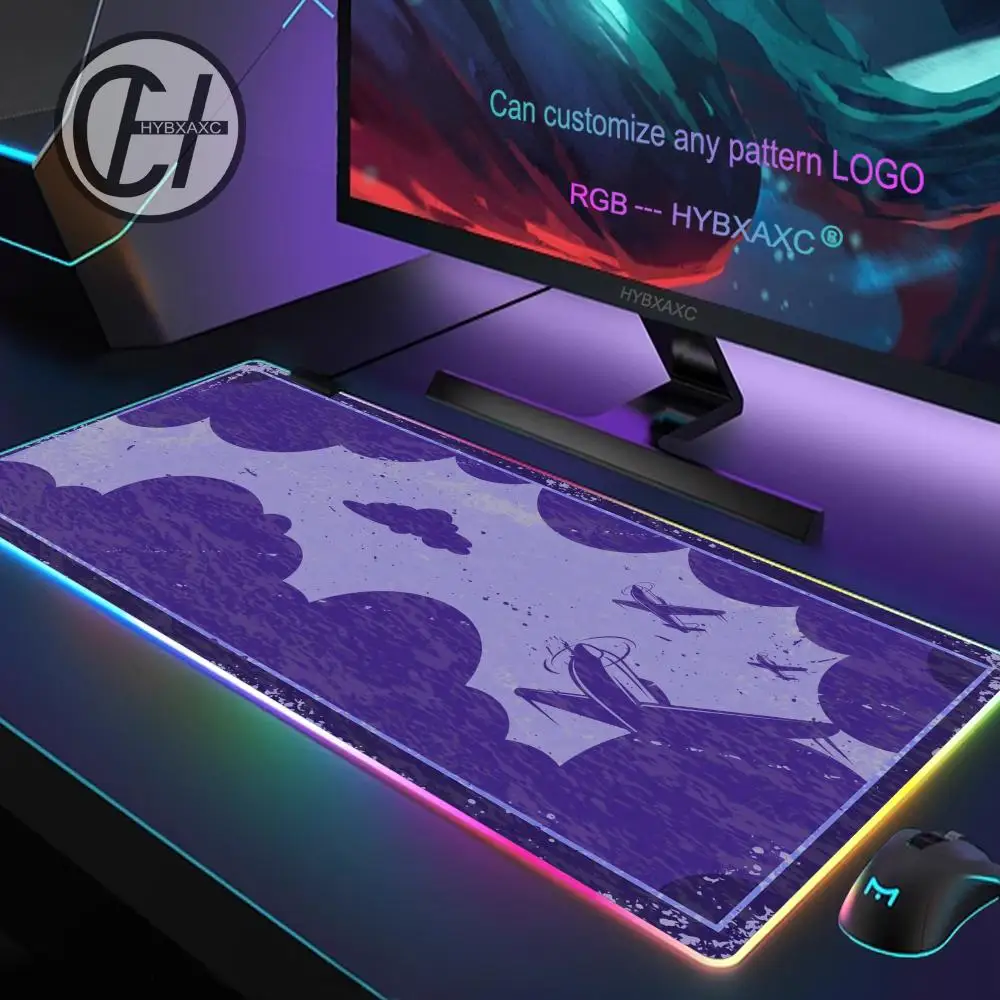 Коврик для мыши в самолете RGB игровой коврик для мыши настольный коврик HD геймер большой светодиодный светильник XXL коврики для мыши ПК компьютерный ковер
Коврик для мыши в самолете RGB игровой коврик для мыши настольный коврик HD геймер большой светодиодный светильник XXL коврики для мыши ПК компьютерный ковер