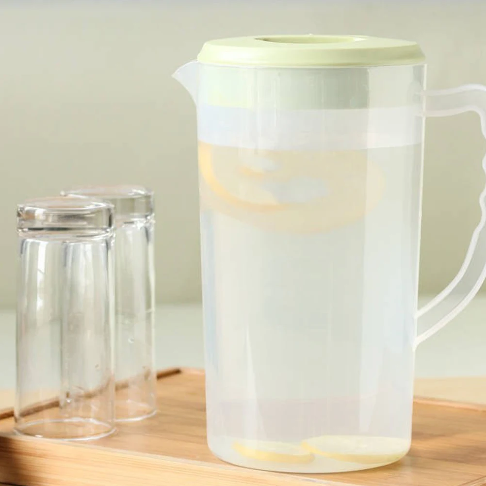 2600 ML Cold Water Pitcher Juice Container Teapot Reusable Beverage Jug Lid Fit Pour Easy Hot Cold Resistant Large Capacity
2600 ML Cold Water Pitcher Juice Container Teapot Reusable Beverage Jug Lid Fit Pour Easy Hot Cold Resistant Large Capacity