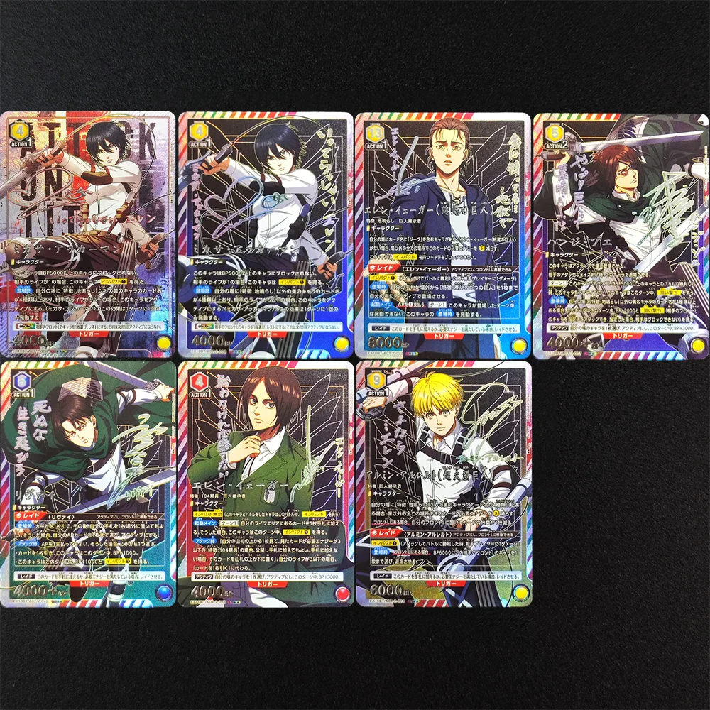 Коллекционная флеш-карта Self Made Proxy TCG Union: Атака Титанов (Attack on Titan) EX10BT-AOT, Эрен, Армин, Эрвин. Игровая аниме-карточка.
Коллекционная флеш-карта Self Made Proxy TCG Union: Атака Титанов (Attack on Titan) EX10BT-AOT, Эрен, Армин, Эрвин. Игровая аниме-карточка.