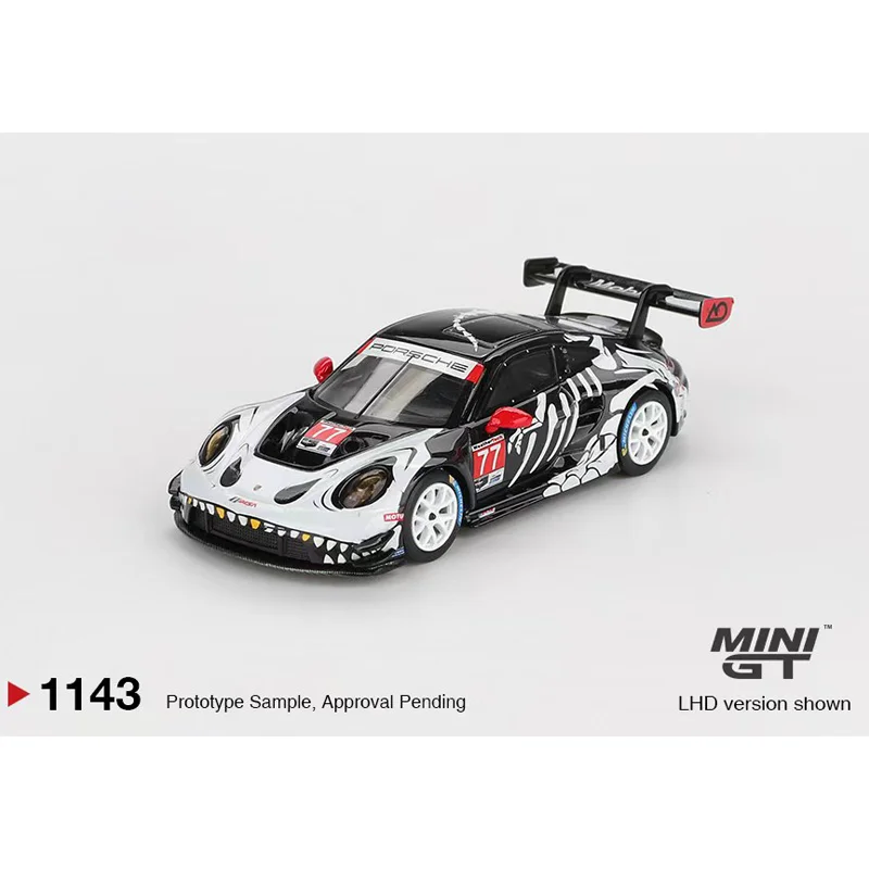 MINI GT 1:64 Skeleton Rexy Porsche 911 GT3 R #77 GTD PRO AO Racing 2025 IMSA Petit Le Mans Alloy Car Model Collection Gift
MINI GT 1:64 Skeleton Rexy Porsche 911 GT3 R #77 GTD PRO AO Racing 2025 IMSA Petit Le Mans Alloy Car Model Collection Gift