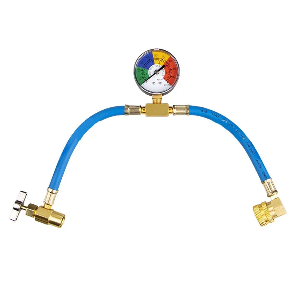 Control During Recharge Air Conditioning Recharge R134A Car Conditioning Hose Accurate Pressure Gauge Easy And Convenient To Use
Control During Recharge Air Conditioning Recharge R134A Car Conditioning Hose Accurate Pressure Gauge Easy And Convenient To Use
