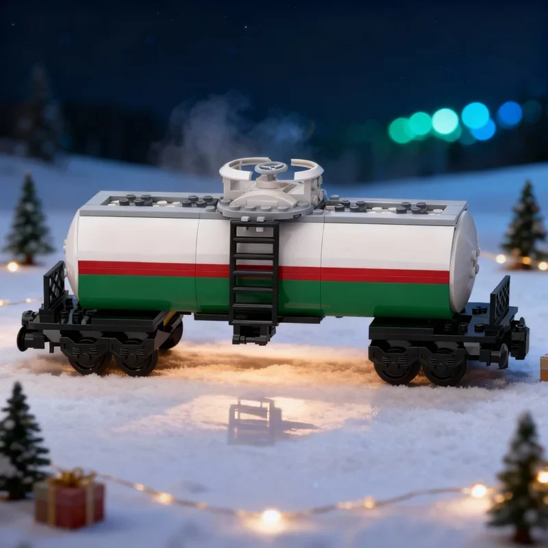 102pcs MOC City Trains Octan Fuel Tank Rail Car Model Building Blocks Architecture Creative Idea Toys Festival Gift Education
102pcs MOC City Trains Octan Fuel Tank Rail Car Model Building Blocks Architecture Creative Idea Toys Festival Gift Education
