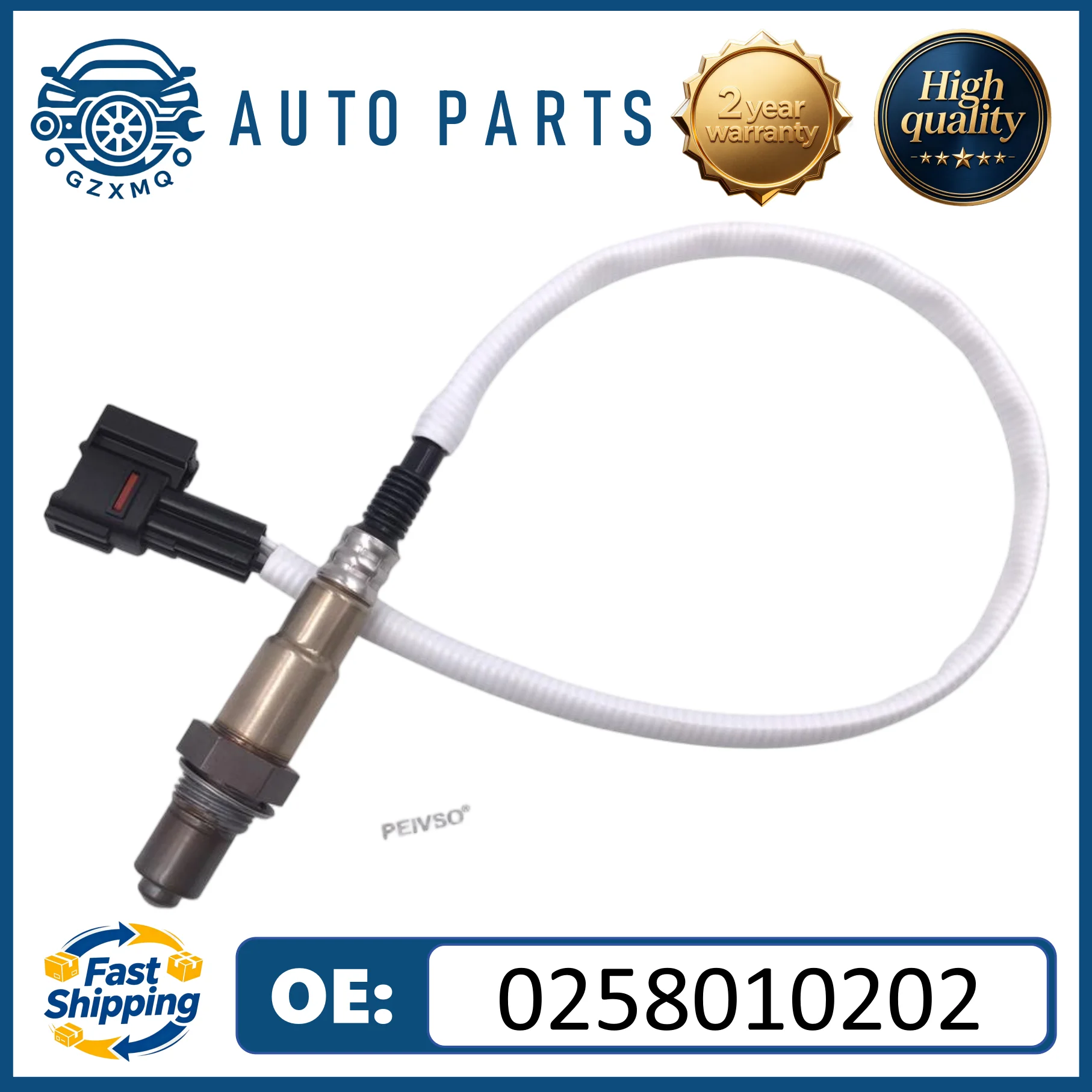 0258010202 Oxygen Sensor for Suzuki Swift Hatchback AZH 1.4L Petrol K14B 2011-2018 High quality
0258010202 Oxygen Sensor for Suzuki Swift Hatchback AZH 1.4L Petrol K14B 2011-2018 High quality