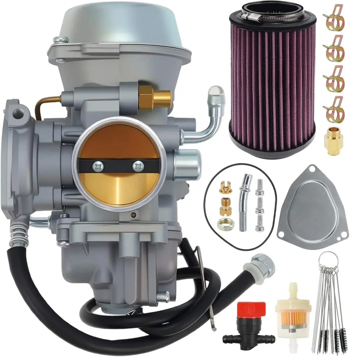 For Carburetor Compatible with Polaris Sportsman 500 4X4 HO 2001-2005 2010-2012 Sportsman 500 4x4 1997-2009 Trail Boss 325 2000-
For Carburetor Compatible with Polaris Sportsman 500 4X4 HO 2001-2005 2010-2012 Sportsman 500 4x4 1997-2009 Trail Boss 325 2000-