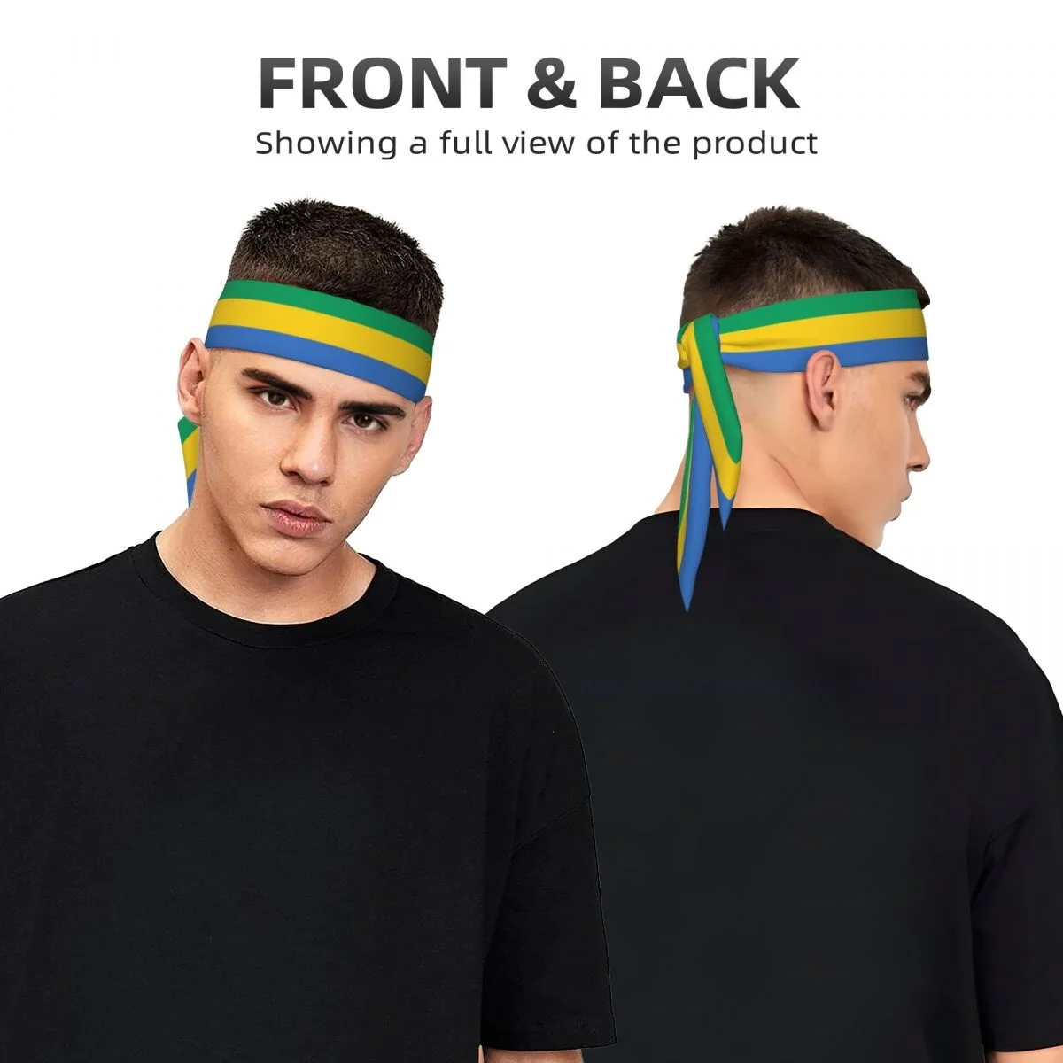 Sports Headband Head Tie Gabon Flag Bandana Sweatbands Yoga Tennis Headwrap For Adult
Sports Headband Head Tie Gabon Flag Bandana Sweatbands Yoga Tennis Headwrap For Adult