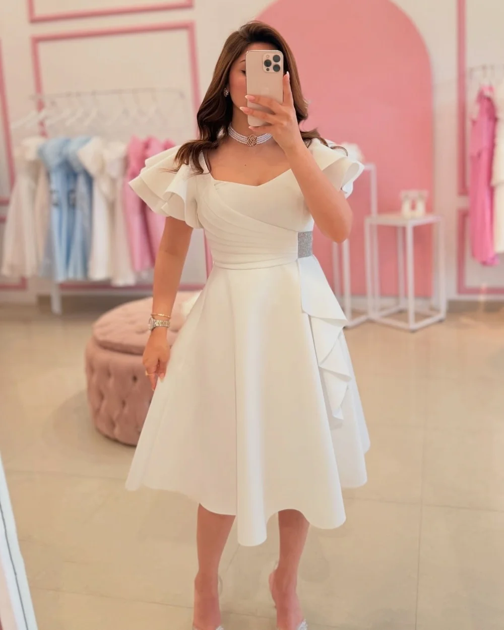 Customized Sexy Sizes Available Jersey Pleat Ruched A-line V-neck Knee Length Dresses Bespoke Occasion Dresses Retro Pastrol
Customized Sexy Sizes Available Jersey Pleat Ruched A-line V-neck Knee Length Dresses Bespoke Occasion Dresses Retro Pastrol