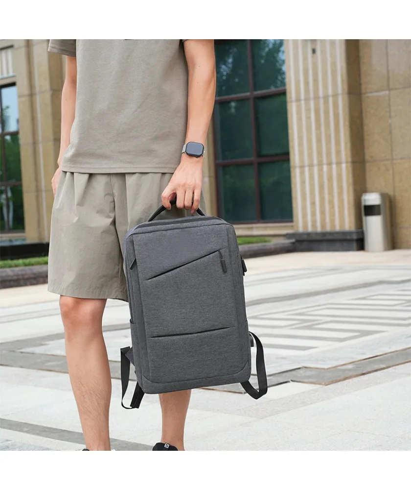 Backpack Men's Premium Business Backpack Business Trip Short-distance Large Capacity Travel Bag School Bag Multifunctional Compu
Backpack Men's Premium Business Backpack Business Trip Short-distance Large Capacity Travel Bag School Bag Multifunctional Compu