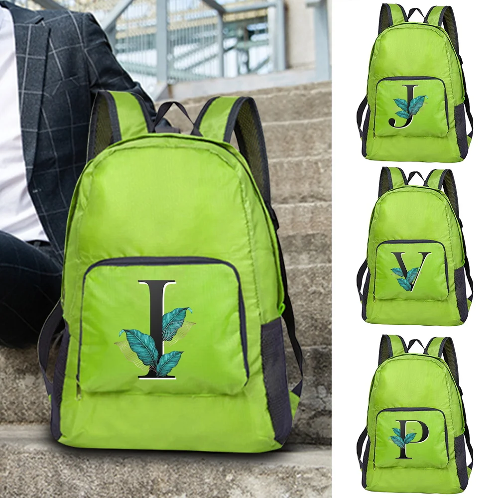 2026 Foldable Backpack Portable Lightweight Men Mountaineering Pack Women Travel Must-Have Daypack Leaf Letter Print Backpacks
2026 Foldable Backpack Portable Lightweight Men Mountaineering Pack Women Travel Must-Have Daypack Leaf Letter Print Backpacks