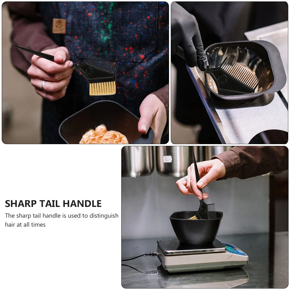 3Pcs Hair Dye Brushes Hairdressing Comb Comfortable Grip Tail Divider Perfect for Salon and Home DIY Hair Dyeing
3Pcs Hair Dye Brushes Hairdressing Comb Comfortable Grip Tail Divider Perfect for Salon and Home DIY Hair Dyeing