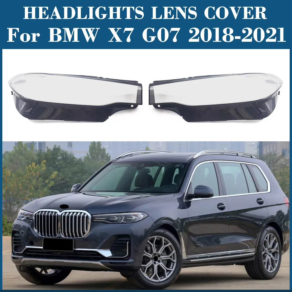 Front Lamp Shade Headlight Mask Shell Transparent Cover Lens Replace The Original Lampshade For BMW X7 G07 2018 2019 2020 2021
Front Lamp Shade Headlight Mask Shell Transparent Cover Lens Replace The Original Lampshade For BMW X7 G07 2018 2019 2020 2021