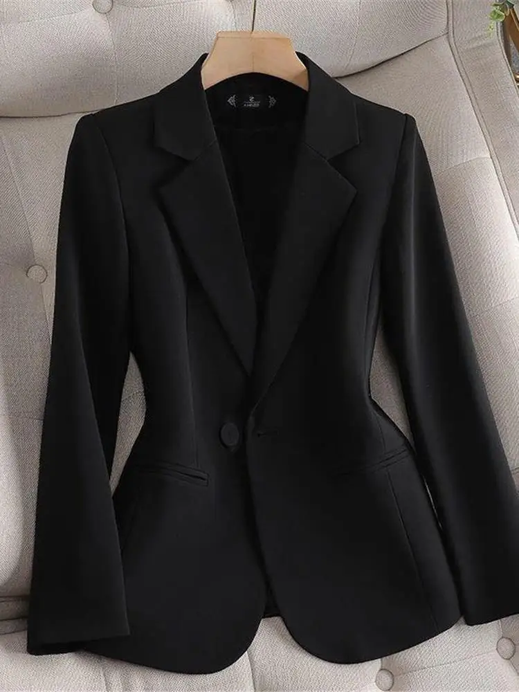 Новая женская рабочая одежда, черный топ, повседневный весенне-осенний джинсовый костюм 202, костюм для отдыха, маленькая на ощупь, офисная одежда Long Sve
Новая женская рабочая одежда, черный топ, повседневный весенне-осенний джинсовый костюм 202, костюм для отдыха, маленькая на ощупь, офисная одежда Long Sve