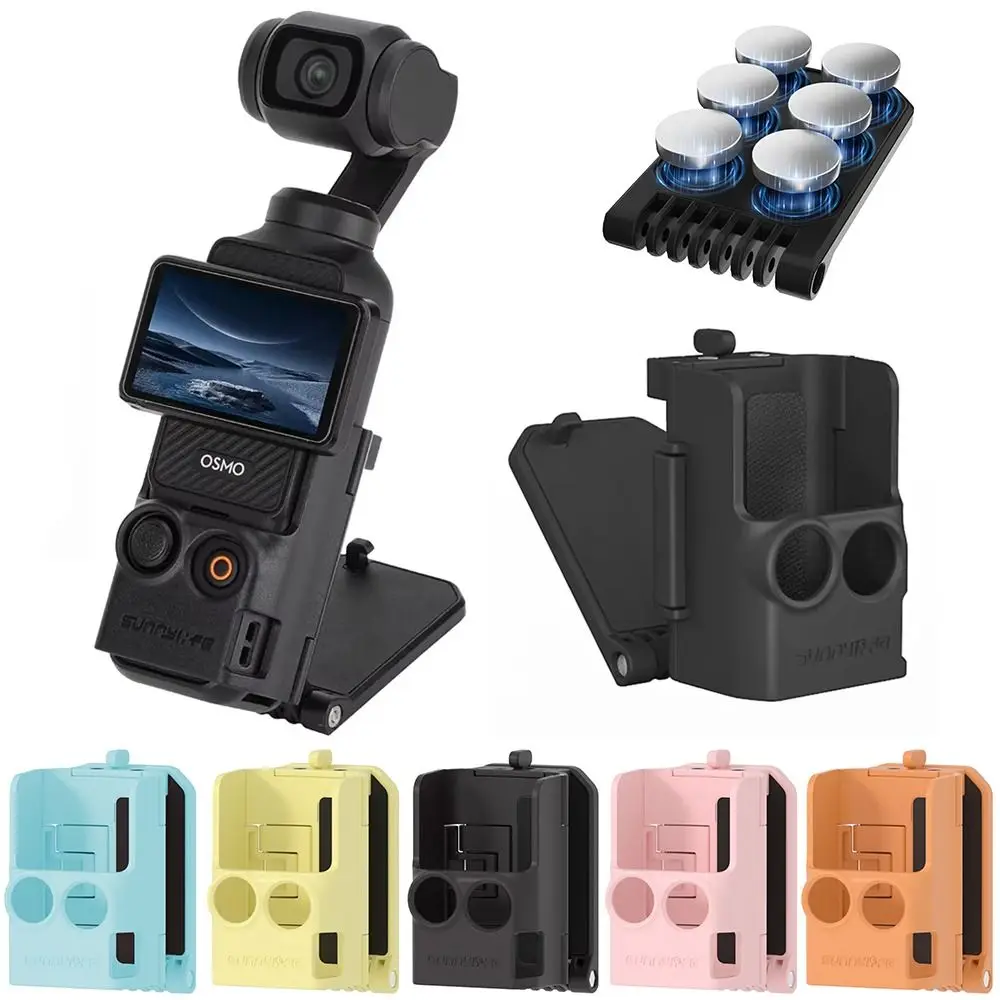 Adjustable Magnetic Mount Multifunctional Foldable Desktop Base Bracket Portable Durable Stand Holder for DJI Osmo Pocket 3
Adjustable Magnetic Mount Multifunctional Foldable Desktop Base Bracket Portable Durable Stand Holder for DJI Osmo Pocket 3