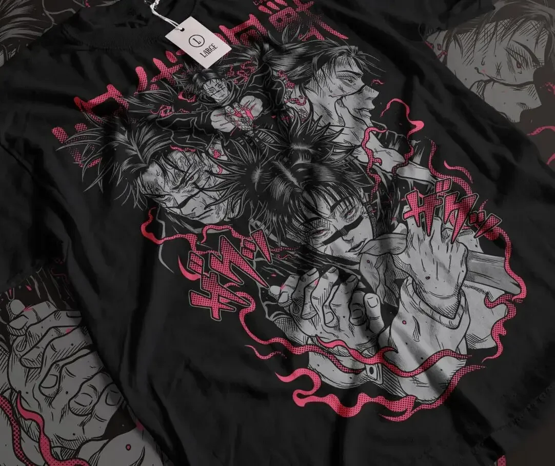 Jujutsu Kaaiisen Choso T-Shirt Japanese Manga Horror Anime Gift Black Shirt
Jujutsu Kaaiisen Choso T-Shirt Japanese Manga Horror Anime Gift Black Shirt