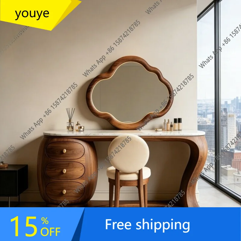 N65 New Chinese-style solid wood dresser modern simple light luxury makeup table customizable storage fashionable and high-end
N65 New Chinese-style solid wood dresser modern simple light luxury makeup table customizable storage fashionable and high-end