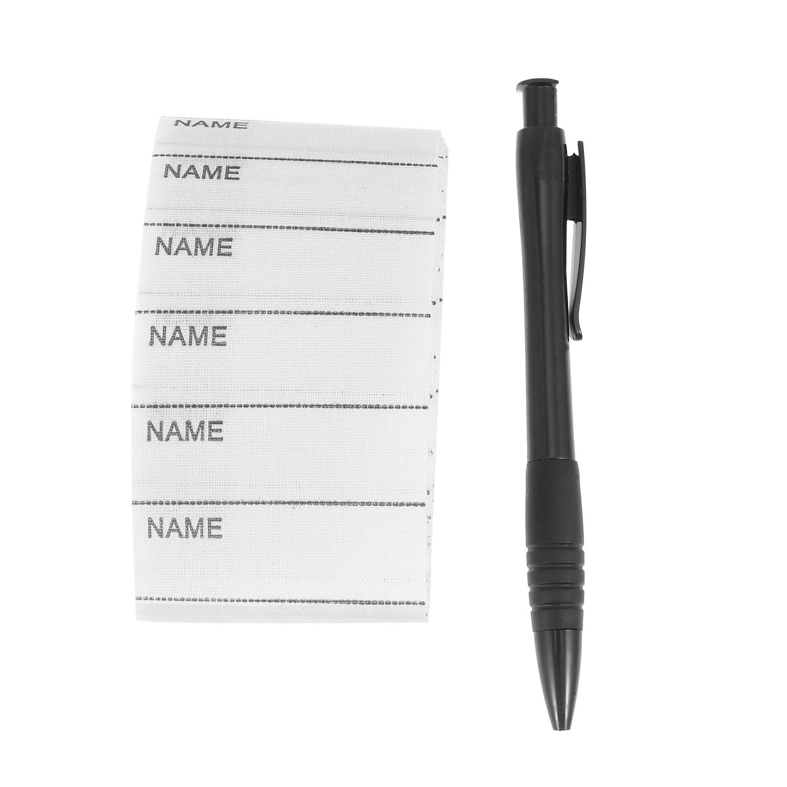200 Pcs Tag Writable and Washable Label with Pen Iron Name Sequins Cloth Clothes Clothing
200 Pcs Tag Writable and Washable Label with Pen Iron Name Sequins Cloth Clothes Clothing