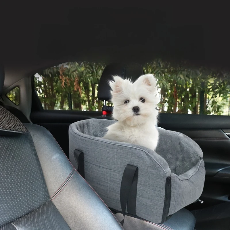 Portable Pet Car Seat with Detachable Armrest Pillow Lift Seat Safety Buckle and Central Control for Medium Small Dogs and Cats
Portable Pet Car Seat with Detachable Armrest Pillow Lift Seat Safety Buckle and Central Control for Medium Small Dogs and Cats