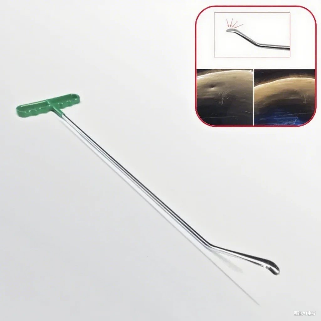 Car Dent Repair Tool Snake Hook Flat Top Bar Pry Bar - No Need for Spray Paint - Efficient Car Dent Removal
Car Dent Repair Tool Snake Hook Flat Top Bar Pry Bar - No Need for Spray Paint - Efficient Car Dent Removal