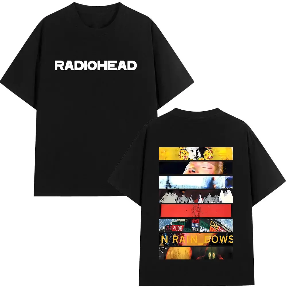 Radiohead Music Album Cover Graphic T Shirt Men Women Rock Vintage Pop Music T-shirt Male Casual Oversized T-shirts Streetwear
Radiohead Music Album Cover Graphic T Shirt Men Women Rock Vintage Pop Music T-shirt Male Casual Oversized T-shirts Streetwear