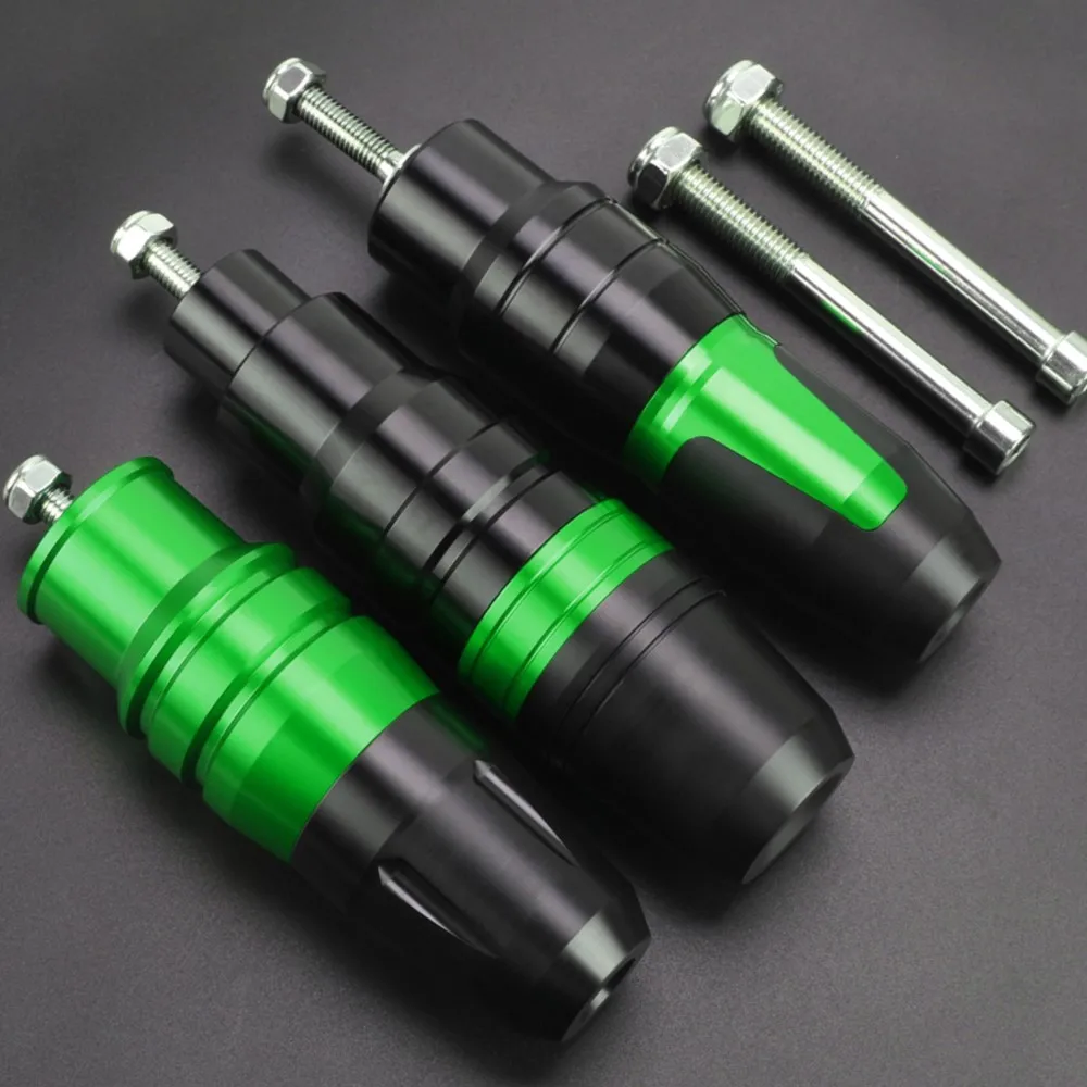 FOR KAWASAKI ZX12R ZX1400 ZX14R ZX25R ZG1000 ZRX1200 ZX10R ZX10RR ZX11 ZX1200 Exhaust Frame Sliders Crash Falling Protector
FOR KAWASAKI ZX12R ZX1400 ZX14R ZX25R ZG1000 ZRX1200 ZX10R ZX10RR ZX11 ZX1200 Exhaust Frame Sliders Crash Falling Protector 