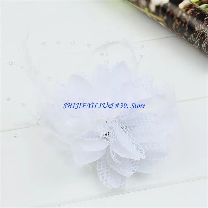 E21F Delicate Flower Hair Pin Cosplay Hair Accessory for Bridesmaids and Event
E21F Delicate Flower Hair Pin Cosplay Hair Accessory for Bridesmaids and Event