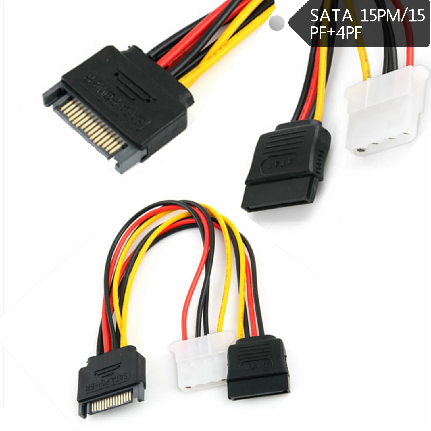 JavicTech SATA macho a 4 pines Molex IDE adecuado para puertos serie en fuente de alimentación de caja de computadora
JavicTech SATA macho a 4 pines Molex IDE adecuado para puertos serie en fuente de alimentación de caja de computadora
