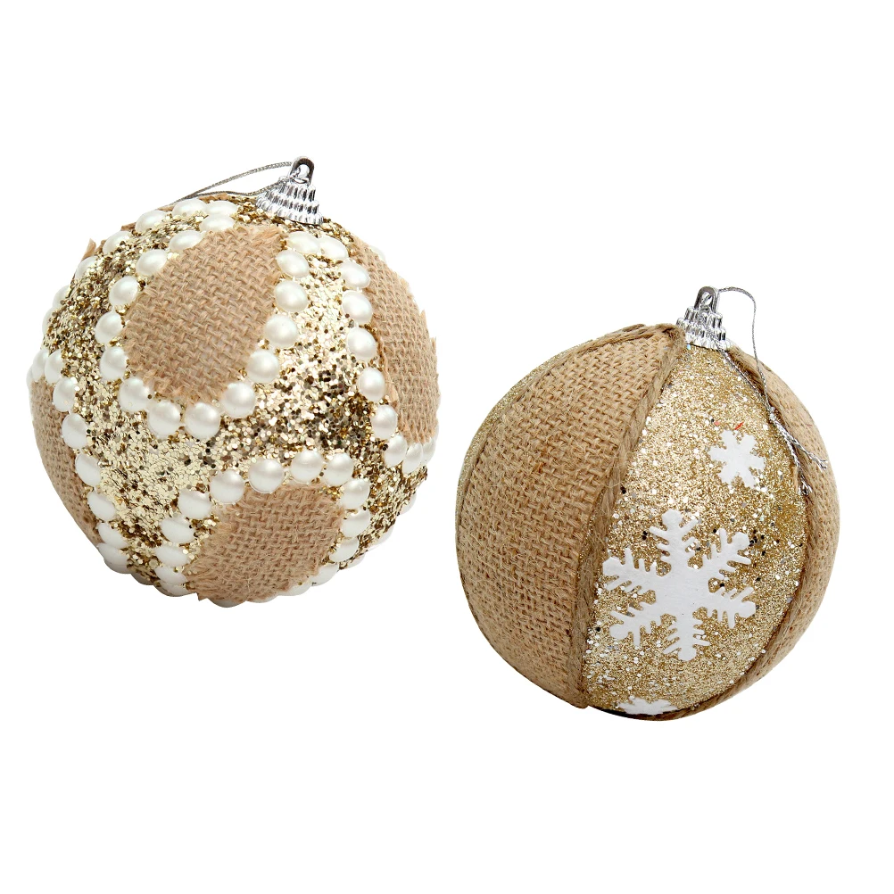 2Pcs Christmas Balls Hanging Decorative naments Lightweight Festive Atmosphere Xmas Tree Wall Door Fireplace Supplies
2Pcs Christmas Balls Hanging Decorative naments Lightweight Festive Atmosphere Xmas Tree Wall Door Fireplace Supplies