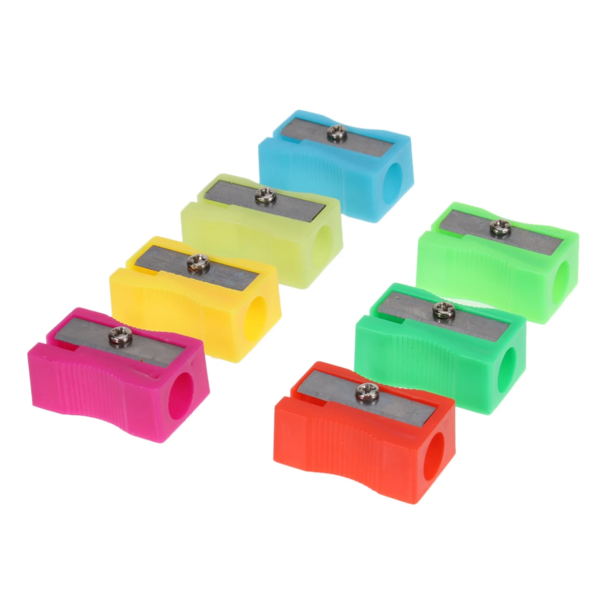 72 Pcs Plastic Pencil Sharpener Kids School Supplies Manual Bulk Color Office Student Cute Small H held Easy Clean Durability 
72 Pcs Plastic Pencil Sharpener Kids School Supplies Manual Bulk Color Office Student Cute Small H held Easy Clean Durability