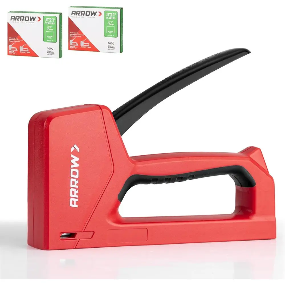 Light Duty Staple Gun with Safety Lock, Upholstery Stapler for Material Repair, Wood, and DIY Projects
Light Duty Staple Gun with Safety Lock, Upholstery Stapler for Material Repair, Wood, and DIY Projects