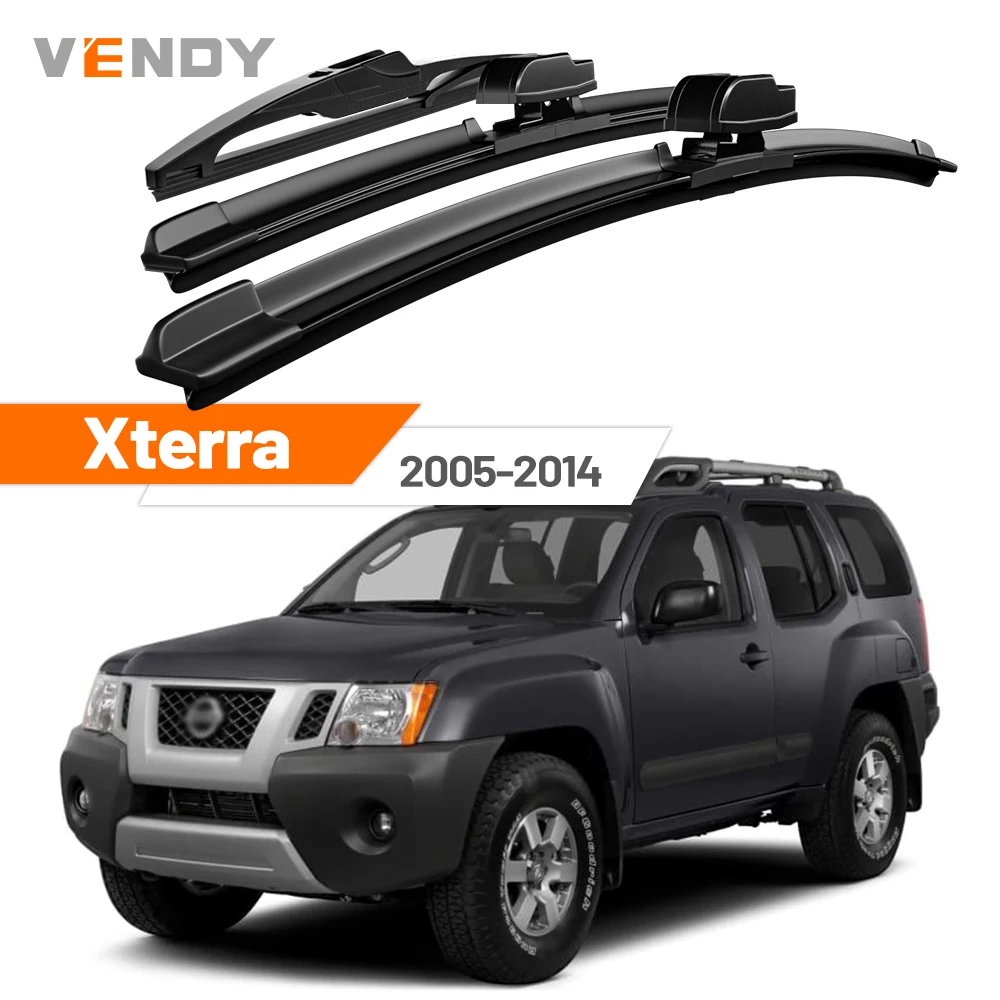 For Nissan Xterra 2005-2014 2006 2007 2008 2009 2010 Front & Rear Windshield Wiper Blades Windscreen Wipers Set Accessories
For Nissan Xterra 2005-2014 2006 2007 2008 2009 2010 Front & Rear Windshield Wiper Blades Windscreen Wipers Set Accessories