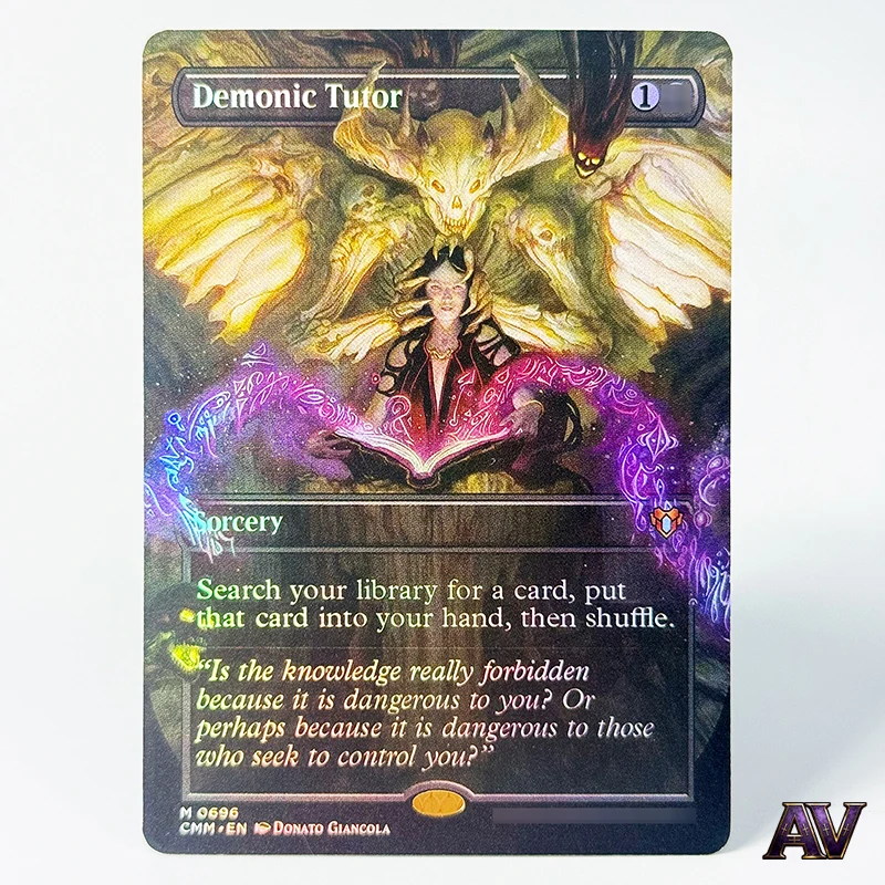 Коллекционные магические прокси-карты Demonic Tutor Foil Borderless Series M 696: редкие, высококачественные, для мгновенных игр
Коллекционные магические прокси-карты Demonic Tutor Foil Borderless Series M 696: редкие, высококачественные, для мгновенных игр