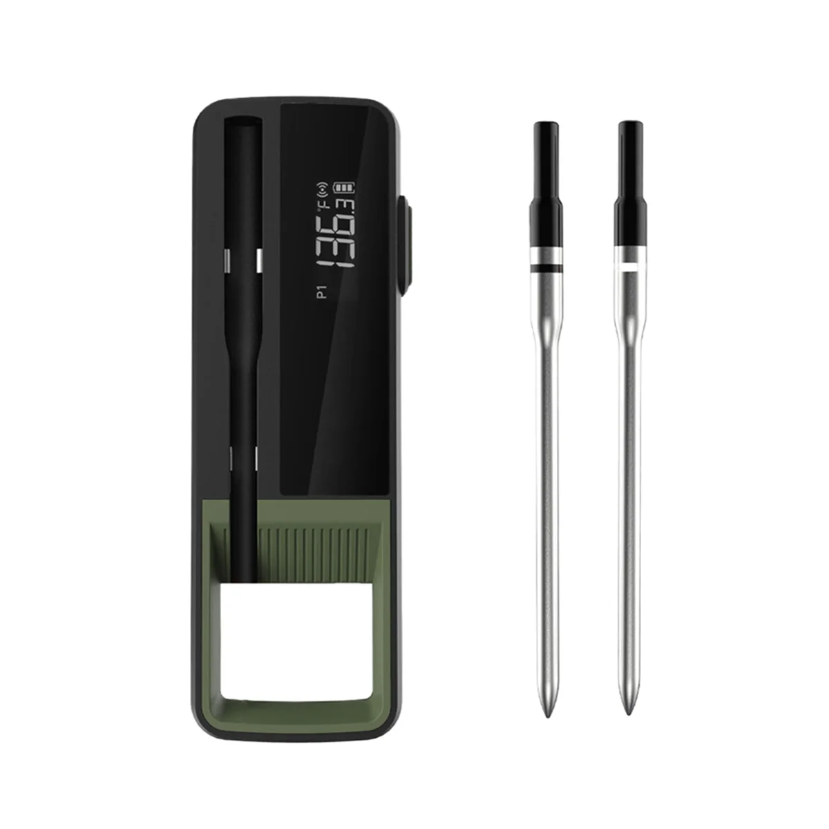 A42F Wireless Food Meat Thermometer Smart Digital Bluetooth BBQ Thermometer for Kitchen Cooking Oven Grill with 2 Probes
A42F Wireless Food Meat Thermometer Smart Digital Bluetooth BBQ Thermometer for Kitchen Cooking Oven Grill with 2 Probes