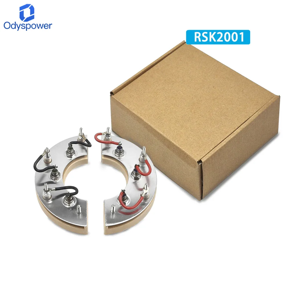 RSK2001 25A Brushless Generator Rotating Diode Rectifier Bridge Brushless Generator for Stamford Generator Kit
RSK2001 25A Brushless Generator Rotating Diode Rectifier Bridge Brushless Generator for Stamford Generator Kit