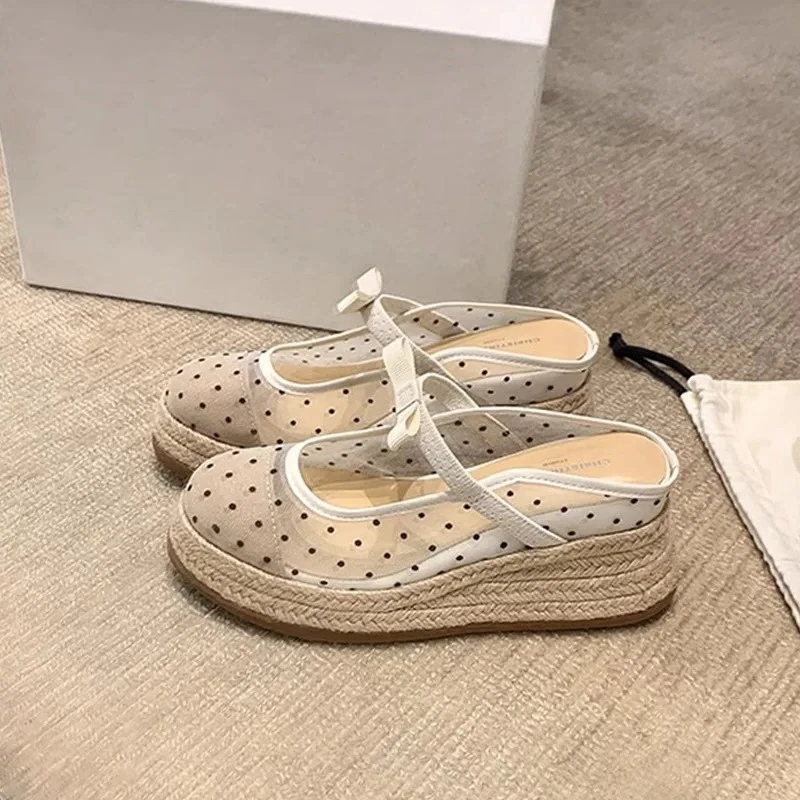 Women Gauze Mesh Wedges Shoes Slip on Woman Platform Designer Women Female Casual Slingback Leisure Shoes Comfortable Fashion
Women Gauze Mesh Wedges Shoes Slip on Woman Platform Designer Women Female Casual Slingback Leisure Shoes Comfortable Fashion