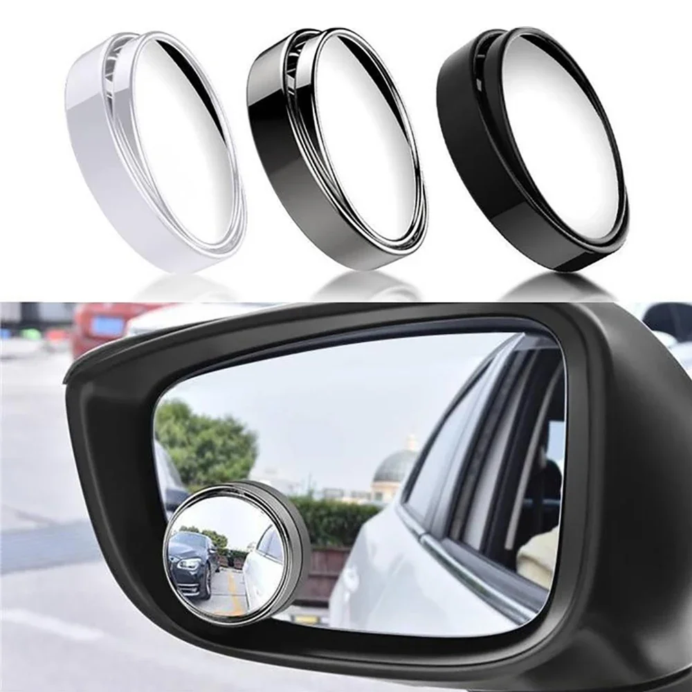 2Pcs 360 Degree Adjustable Blind Spot Mirror Car Auxiliary Rearview Convex Mirror Round Frame Wide Angle Mirrors for Car Reverse
2Pcs 360 Degree Adjustable Blind Spot Mirror Car Auxiliary Rearview Convex Mirror Round Frame Wide Angle Mirrors for Car Reverse