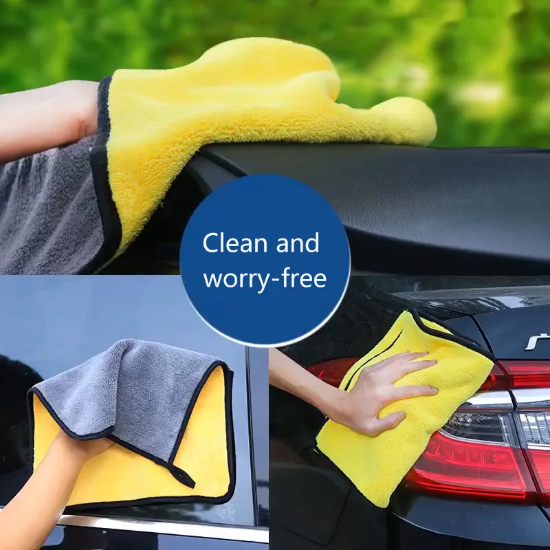 2PCS Coral Velvet Two-color Double-sided Car Wash Towel Wipe Car Towel Absorbent Car Wipe Household Car Cleaning Tool
2PCS Coral Velvet Two-color Double-sided Car Wash Towel Wipe Car Towel Absorbent Car Wipe Household Car Cleaning Tool