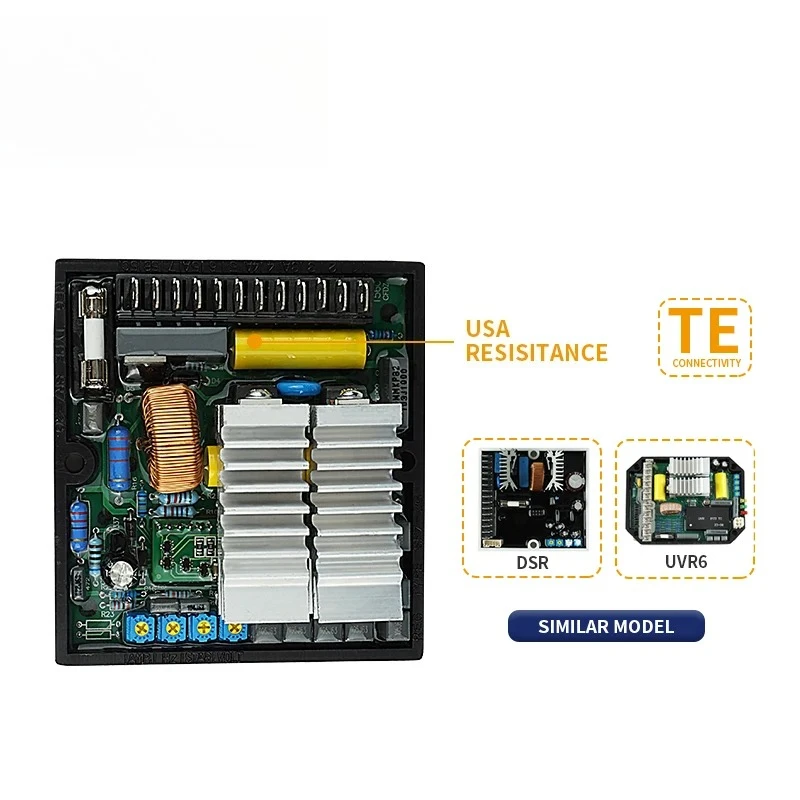 AVR Sr7 1 Replaced Automatic Voltage Regulator for Generator High-Efficiency Voltage Stabilizer Parts
AVR Sr7 1 Replaced Automatic Voltage Regulator for Generator High-Efficiency Voltage Stabilizer Parts