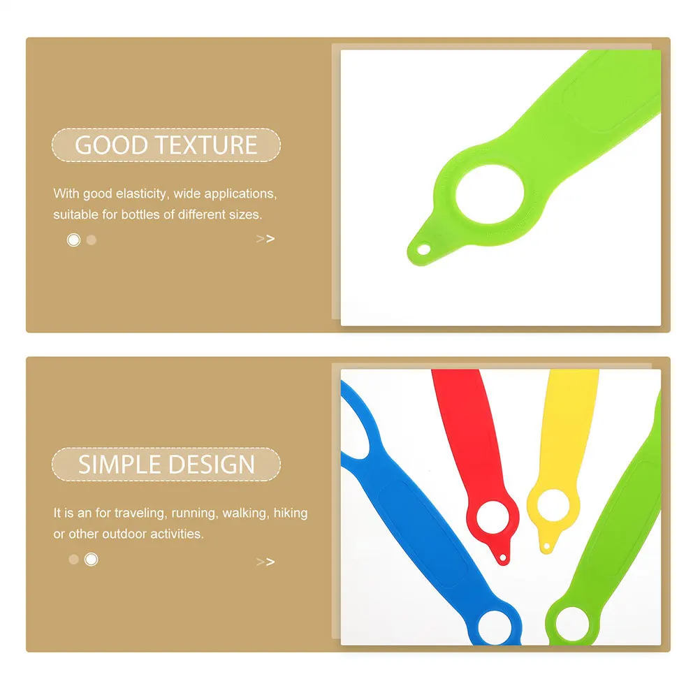 8pcs Silicone Water Bottle Straps Durable Elastic Carrier Grip For Outdoor Hiking Running Travel Bicycle Mounting Reusable
8pcs Silicone Water Bottle Straps Durable Elastic Carrier Grip For Outdoor Hiking Running Travel Bicycle Mounting Reusable