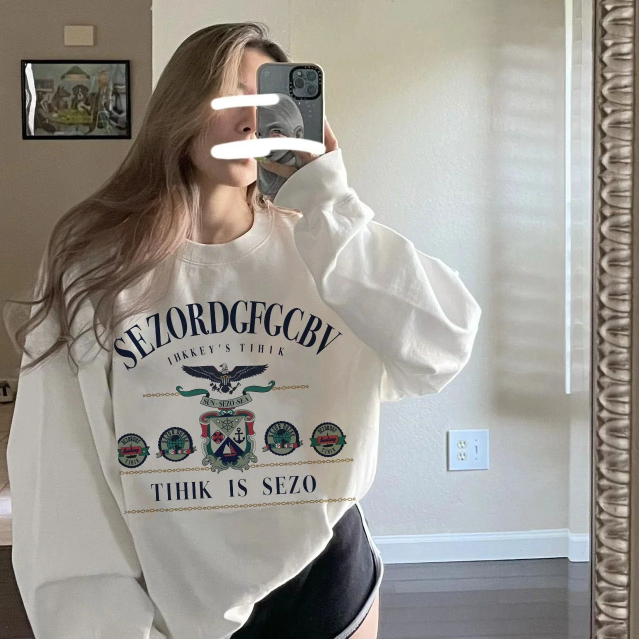 A New American-style Retro Loose Bf Laid-back Style Round-neck Bm Top with Long Sleeves for Women in Sweatshirts in 2025
A New American-style Retro Loose Bf Laid-back Style Round-neck Bm Top with Long Sleeves for Women in Sweatshirts in 2025