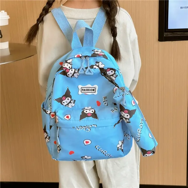 Рюкзак Sanrioed в стиле аниме Kuromi, милый школьный портфель для детского сада, сумка на плечо с мультипликационным рисунком, подарок для друга
Рюкзак Sanrioed в стиле аниме Kuromi, милый школьный портфель для детского сада, сумка на плечо с мультипликационным рисунком, подарок для друга
