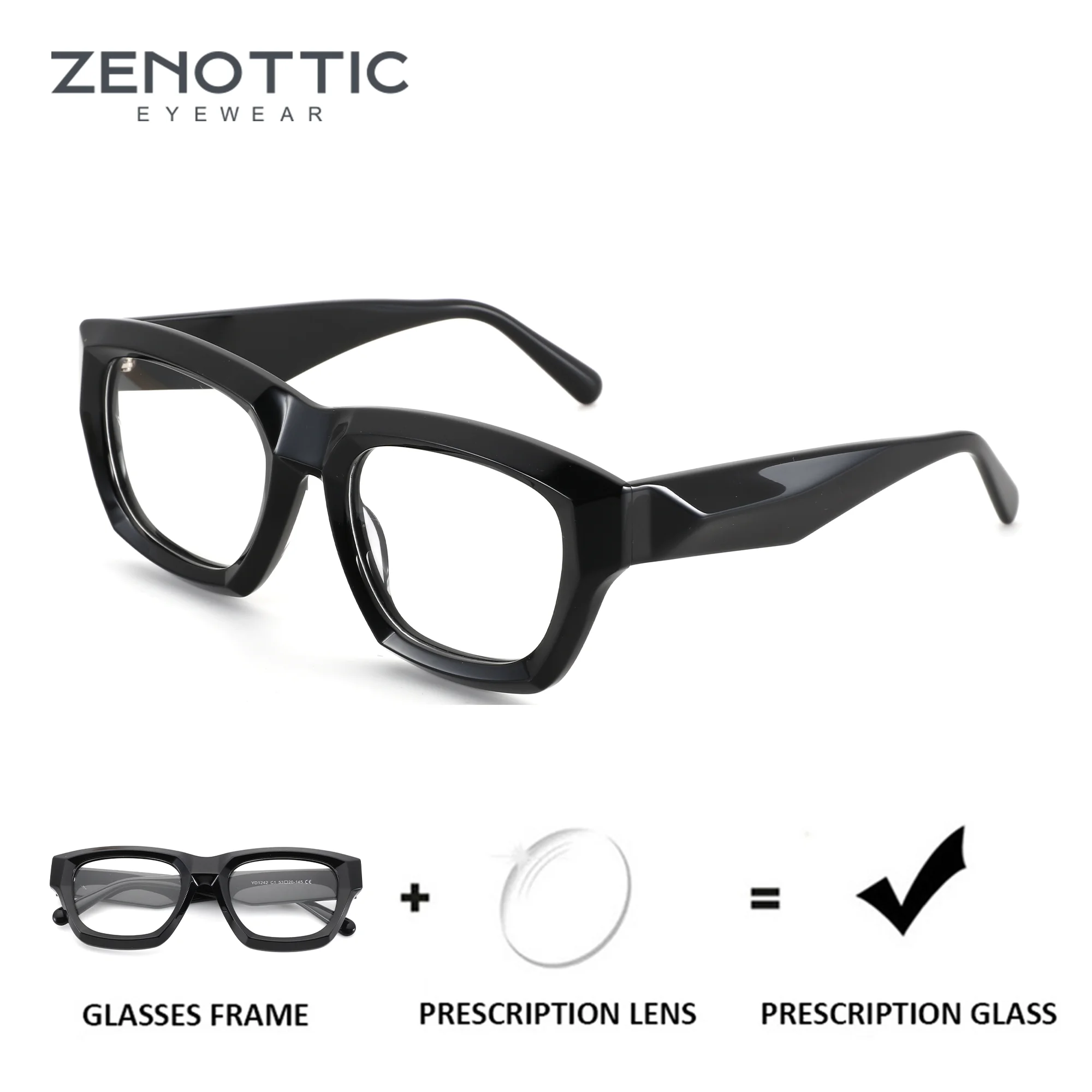 ZENOTTIC (размер L) квадратные очки ручной работы из ацетата для женщин, трендовые прогрессивные оптические очки, фотохромные очки
ZENOTTIC (размер L) квадратные очки ручной работы из ацетата для женщин, трендовые прогрессивные оптические очки, фотохромные очки