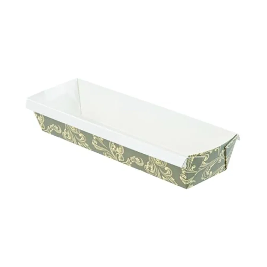 Paper Loaf Pan 100 Count 11.1 x 3.3 x 1. Inch Greaseproof Baking Loaf Mold Vintage Floral Design Oven Safe Freezer Safe Rectang
Paper Loaf Pan 100 Count 11.1 x 3.3 x 1. Inch Greaseproof Baking Loaf Mold Vintage Floral Design Oven Safe Freezer Safe Rectang