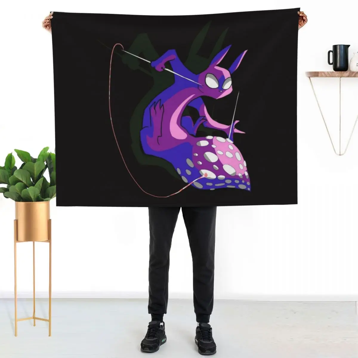 Rain World Downpour Slugcat Spearmaster Throw Blanket Stain Resistant Cozy Warm Blanket
Rain World Downpour Slugcat Spearmaster Throw Blanket Stain Resistant Cozy Warm Blanket