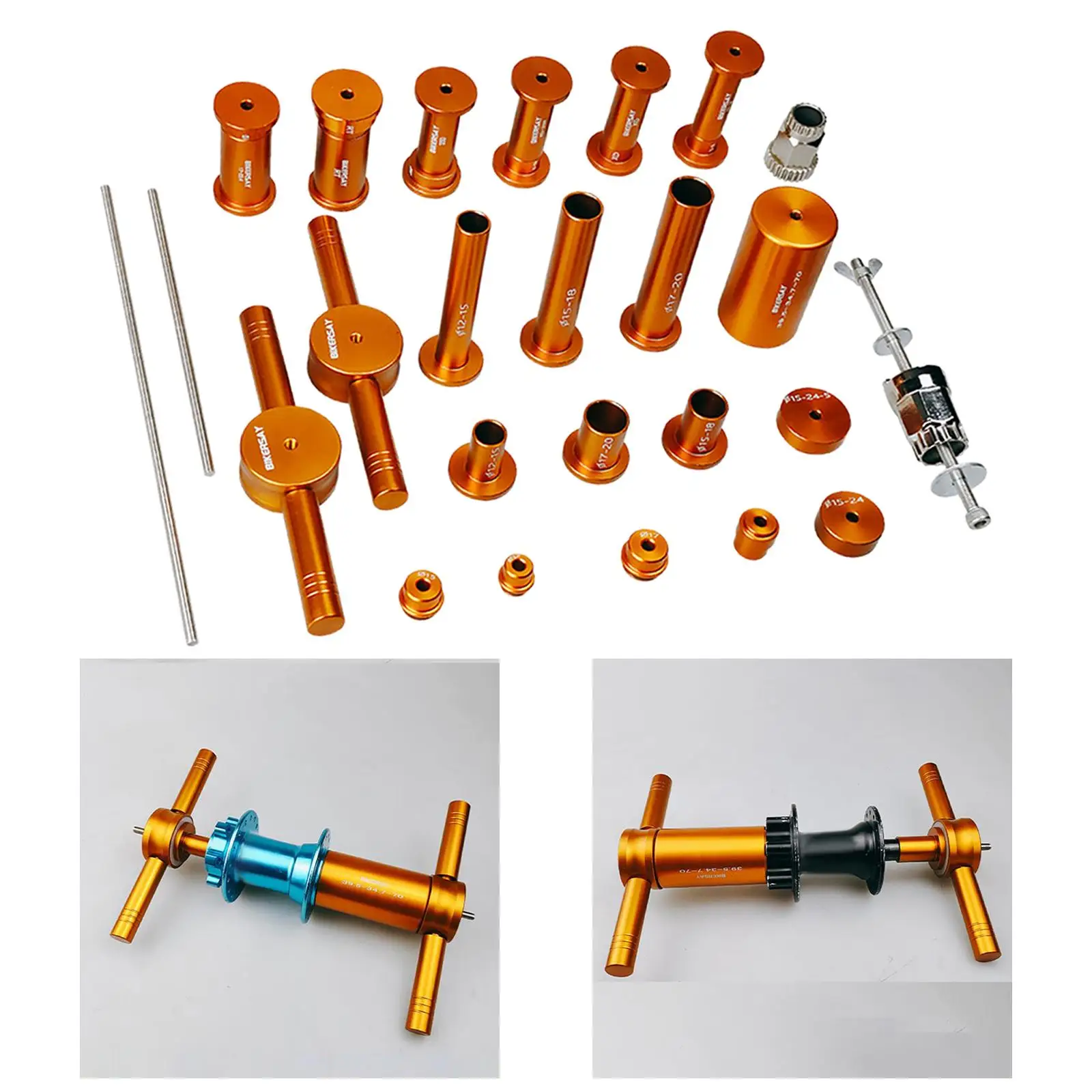 Набор для загрузки и разгрузки подшипников, прочный металлический съемник втулки, профессиональные портативные практичные запасные части для велосипедов
Набор для загрузки и разгрузки подшипников, прочный металлический съемник втулки, профессиональные портативные практичные запасные части для велосипедов