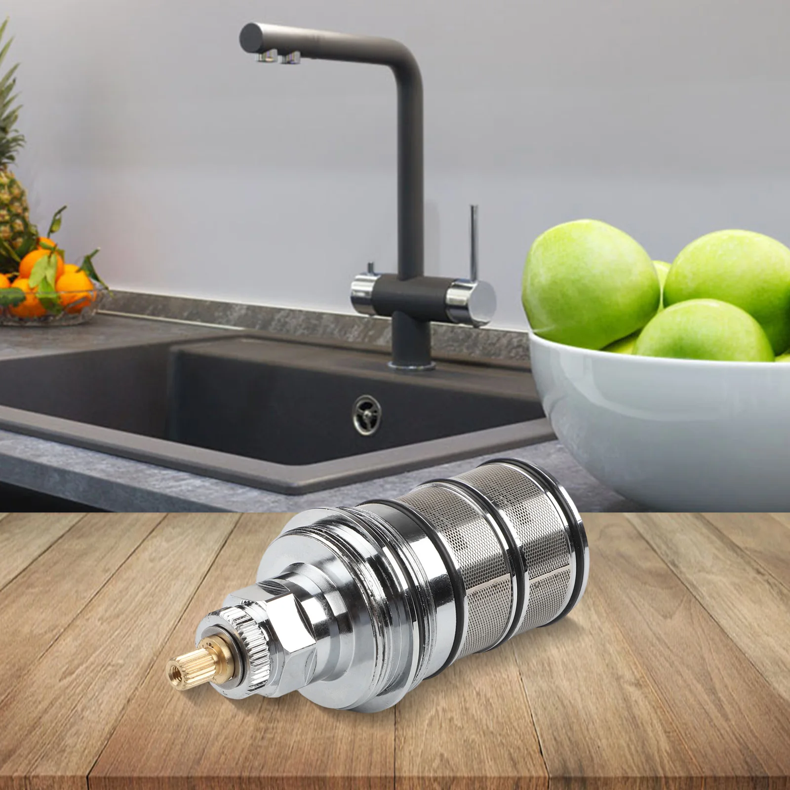 Faucet Accessory Brass Thermostatic Valve Bathroom Upgrade Adjustable Shower Valve Cartridge Fluctuating Temperature Fix
Faucet Accessory Brass Thermostatic Valve Bathroom Upgrade Adjustable Shower Valve Cartridge Fluctuating Temperature Fix