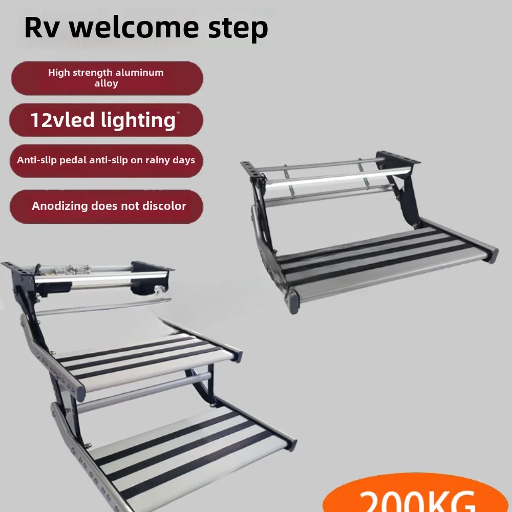 Modification Accessories Trailer Pedal Foldable Aluminum Alloy Electric Step
Modification Accessories Trailer Pedal Foldable Aluminum Alloy Electric Step