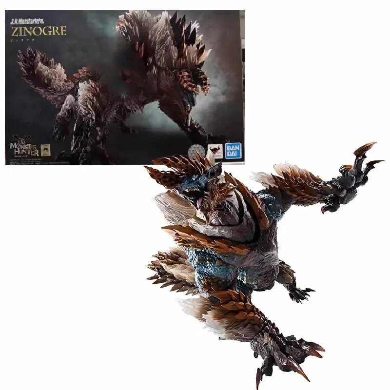 Bandai Original SHM Anime Figure MONSTER HUNTER ZINOGRE Action Figure Toys For Boys /Girls /Christmas Gift Collectible Model
Bandai Original SHM Anime Figure MONSTER HUNTER ZINOGRE Action Figure Toys For Boys /Girls /Christmas Gift Collectible Model
