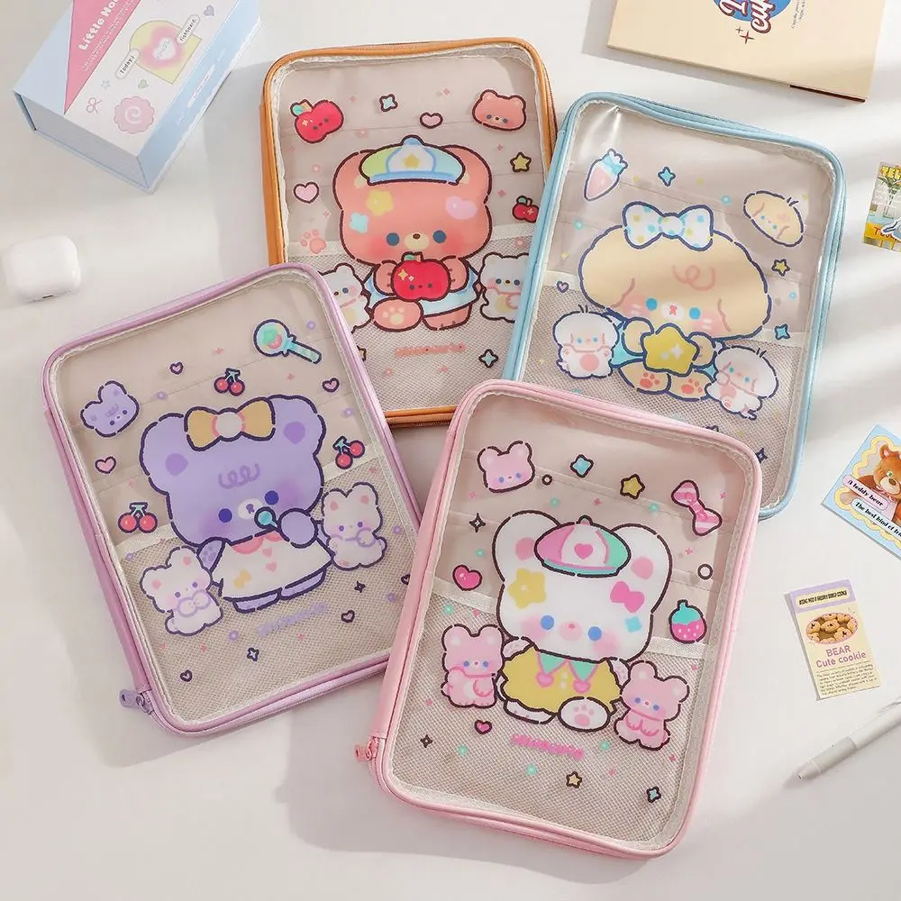 Large Capacity Cartoon Tablet Bag Water-proof File Holder PVC Tablet Protective Cover Zippered 3 Individually Compartment
Large Capacity Cartoon Tablet Bag Water-proof File Holder PVC Tablet Protective Cover Zippered 3 Individually Compartment