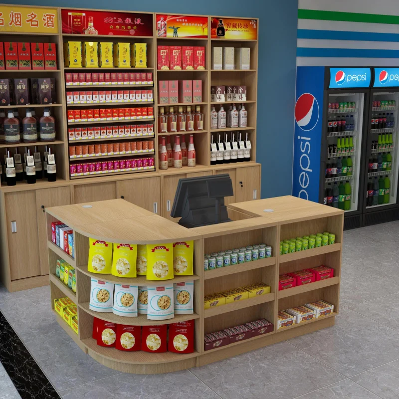 Custom. In-Stock Wooden Combination Cabinet Cashier Counter Supermarket Corner Cashier Counter Store Shelf Display Rack Cas
Custom. In-Stock Wooden Combination Cabinet Cashier Counter Supermarket Corner Cashier Counter Store Shelf Display Rack Cas