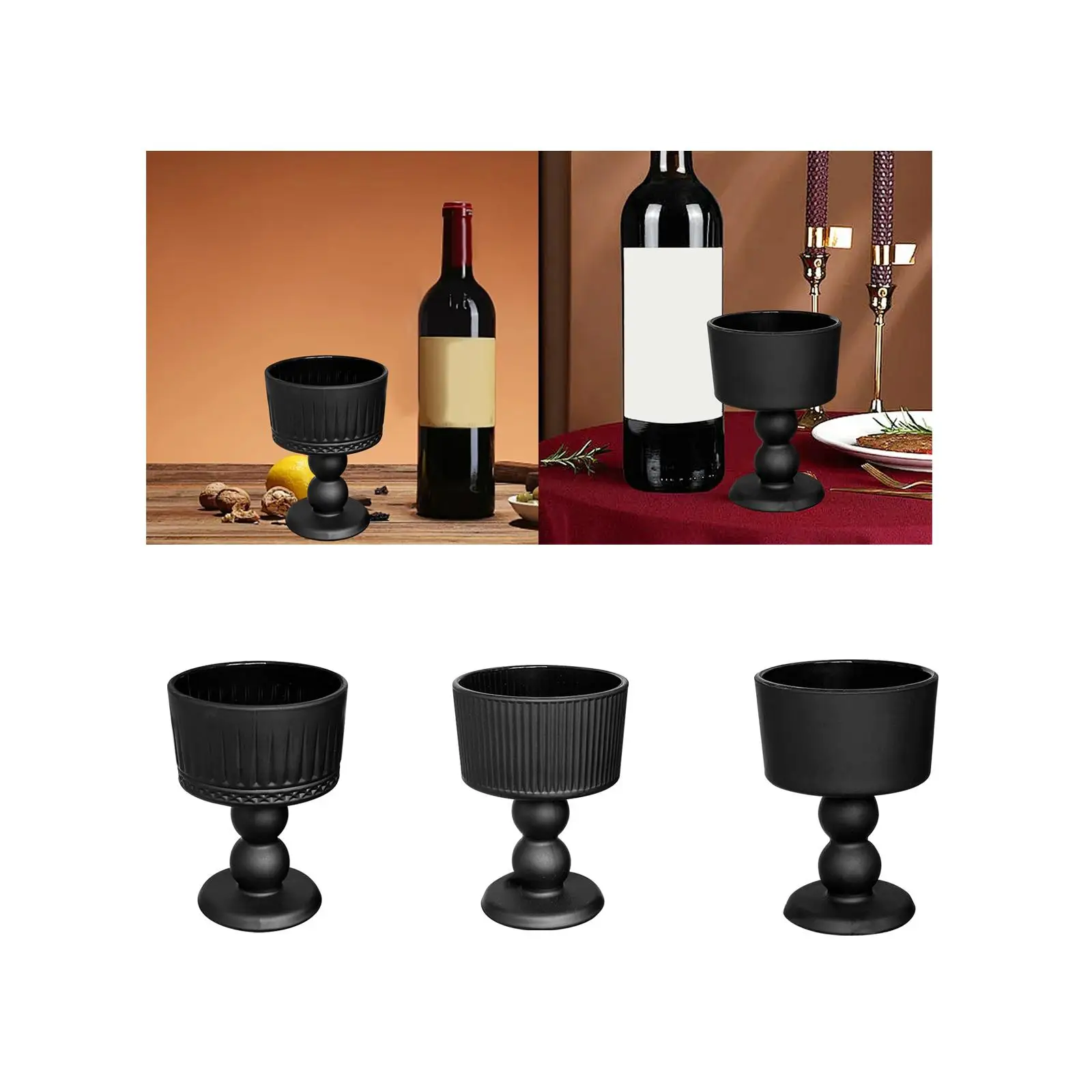 Wine Goblet Water Cup Thick Glass Glassware Reusable Glass Cocktail Glasses for
Wine Goblet Water Cup Thick Glass Glassware Reusable Glass Cocktail Glasses for